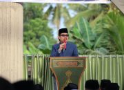 Salat Id di Penanggo Jaya, Bupati Sampaikan Sejumlah Himbauan