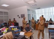 Usai Libur Panjang Idul Fitri, Wali Kota Kendari Sidak OPD di Gedung Balai Kota Kendari