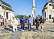Wagub Sultra Ikuti Senam Bersama dan Tinjau Kerja Bakti SKPD di Kawasan MTQ Kota Kendari