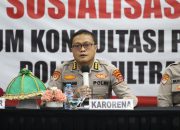 Polda Sultra Gelar Sosialisasi Forum Konsultasi Publik, Perkuat Komitmen Pelayanan Prima