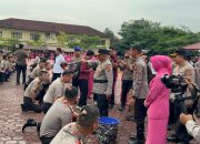 Sambut Hari Bhayangkara ke-79, Polda Sultra Gelar Korp Raport Kenaikan Pangkat 629 Personel