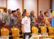 Presiden Prabowo Resmi Luncurkan Tema dan Logo HUT ke-80 RI, Gubernur Sultra Ikut Hadir Secara Virtual