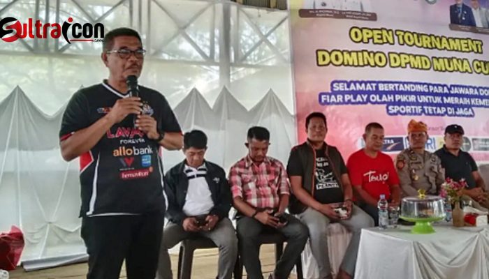 Turnamen Domino DPMD Cup II Ramaikan HUT ke-66 Muna, Diikuti 320 Pasang Peserta