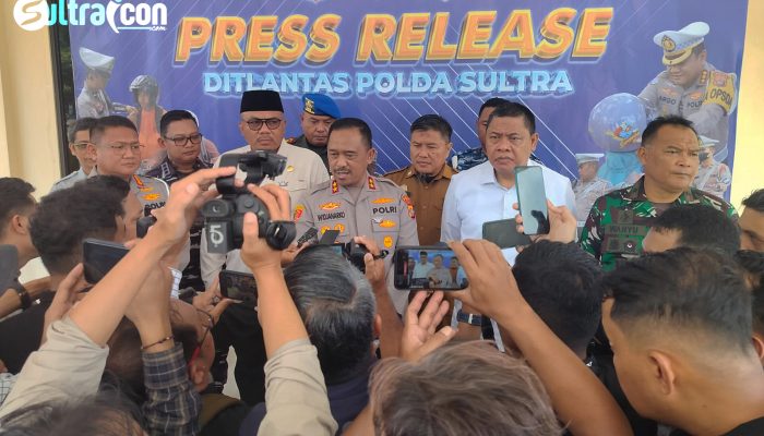 Operasi Patuh Anoa 2025, Ratusan Knalpot Brong Dimusnahkan, Polda Sultra Tegas Tindak Pelangg