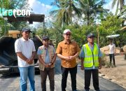 Bupati Koltim Tinjau Langsung Pengaspalan Jalan di Desa Tasahea, Warga Antusias Sambut Percepatan Infrastruktur