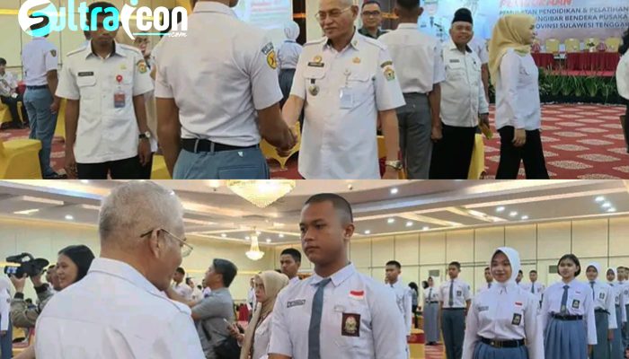 Sekda Sultra Buka Resmi Diklat Paskibraka 2025, Tekankan Pentingnya Karakter dan Nasionalisme