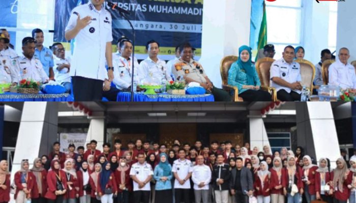 330 Mahasiswa UM Kendari Siap Mengabdi di Konkep, Bupati Rifqi: Gali Potensi Desa, Beri Dampak Nyata