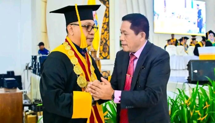 1.092 Lulusan Diwisuda, Wagub Sultra Hadiri Rapat Senat Luar Biasa UHO