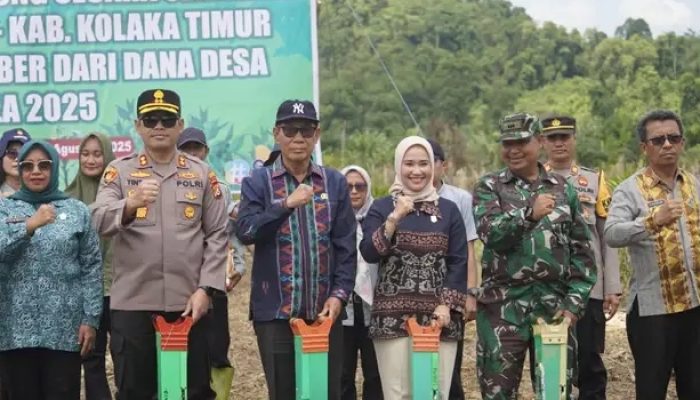 Pemkab Koltim Gencarkan Penanaman Jagung di 117 Desa, Gas Ketahanan Pangan Lewat Dana Desa 2025