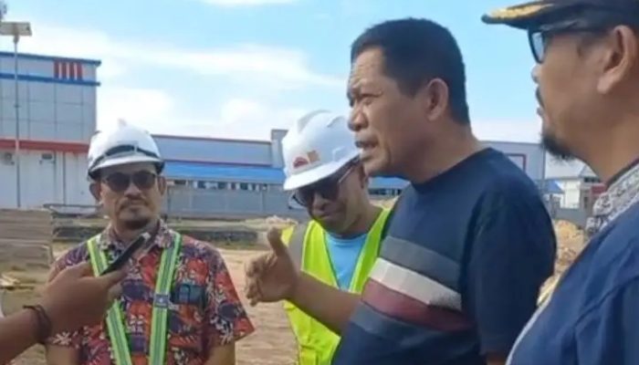 Wagub Sultra Tinjau Proyek Pembangunan RSUD Buton Tengah, Dorong Percepatan Penyelesaian