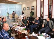 Gubernur Sultra Bersama Puspenerbad TNI AD Matangkan Rencana Pembangunan Pangkalan Udara di Konawe Utara