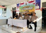Jumat Curhat Polda Sultra di Anggoeya, Warga Protes Tawuran, Balapan Liar & Peredaran Narkoba