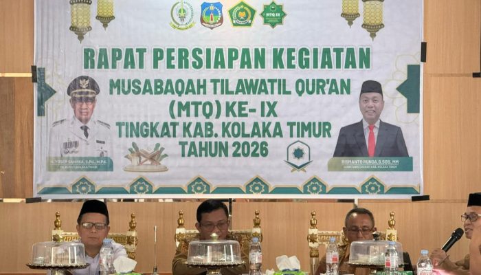 Pemkab Koltim Tetapkan Jadwal dan Lokasi Pelaksanaan MTQ ke-IX Tahun 2026